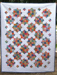 Arkansas Crossroads Quilt, Crossroads Quilt, 16 Patch Quilt, Charm Pack Quilt Patterns, Missouri Quilt, Charm Pack Quilts, Missouri Star Quilt Company, Scrappy Quilt Patterns, Scrap Quilt Patterns