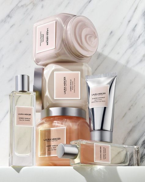 Laura Mercier Body Souffle, Body Products Packaging, Body Cream Packaging, Girly Skincare, Best Body Cream, Honey Bath, Shea Butter Moisturizer, Bath Milk, Shower Essentials