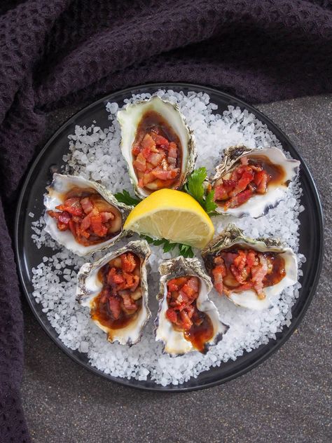 Oysters And Pasta, Oysters Kilpatrick Recipe, Garlic Butter Fire Grilled Oysters, Oysters Kilpatrick, Acme Oyster House Chargrilled Oysters, Eating Oysters, Oysters Rockefeller, Oyster Recipes, Culinary Art