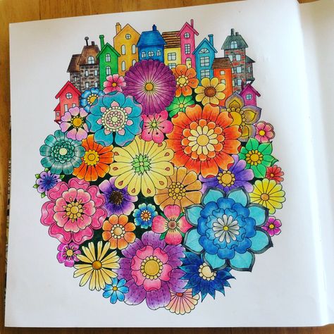 Worlds Of Wonder Johanna Basford, Colouring Inspiration, Johanna Basford Coloring Book, Johanna Basford Coloring, Basford Coloring, Johanna Basford, Coloring Book Art, Color Inspiration, Adult Coloring