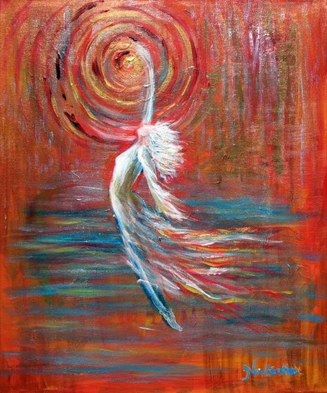 JVC Artworks - Prophetic Paintings by Janice VanCronkhite Empowering Art Painting, Soul Art Painting, Paintings About Freedom, Spiritual Artwork Paintings, Spirituality Paintings, Freedom Art Painting, Spiritual Paintings Easy, Flowy Art, Rebirth Art