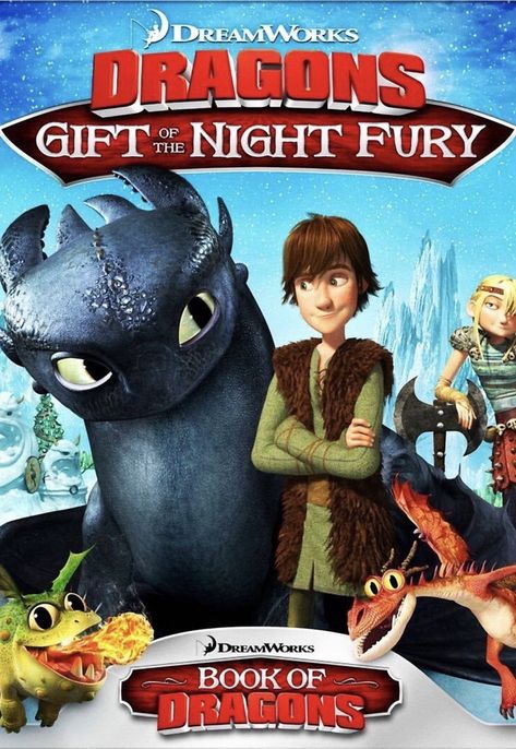 Gift Of The Night Fury, Fury Movie, Best Holiday Movies, Jay Baruchel, Craig Ferguson, Dreamworks Dragons, Dragons Gift, New Dragon, Dragon Trainer