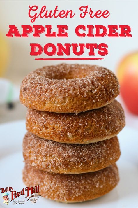 Cider Donuts Recipe, Apple Cider Donuts Recipe, Gluten Free Apple, Gluten Free Pastry, Gluten Free Donuts, Cake Vegan, Tofu Scramble, Apple Cider Donuts, Gluten Free Sweets