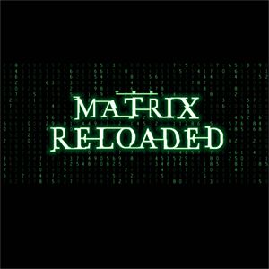 Matrix Logo, The Matrix Reloaded, Matrix Design, Matrix Reloaded, Movie Logo, The Matrix, Premium Logo, Png Vector, Logo Templates