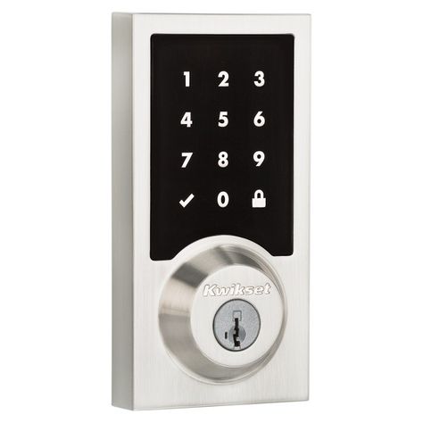 916 Smartcode Contemporary Electronic Deadbolt with Z-Wave Technology Build Door, Elevator Home, Garage Door Lock, Fence And Gate, Modern Front Door, Digital Lock, Interior Finishes, Home Automation System, Electronic Lock