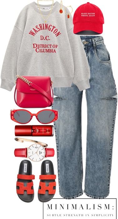 Red like Rubies!♦️♦️ Outfit | ShopLook Red White And Royal Blue Outfit, Blue Aesthetic Clothes, Royal Blue Aesthetic, White And Blue Outfits, Red White And Blue Outfits, Royal Blue Outfits, 2024 Fits, Red White And Royal Blue, Orange Sunglasses