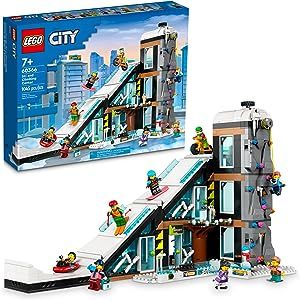 Lego Winter, Lego City Sets, Lego Gifts, Fun Winter Activities, Lego Modular, Ski Slopes, Lego For Kids, Modular Building, Winter Sport