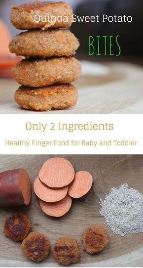 Perfect fit for little hands, these bites are rich in protein, fiber and vitamin A, all very important components of a baby's diet. Healthy Finger Food, Food For Baby, Sweet Potato Quinoa, Fingerfood Baby, Food For Babies, Quinoa Bites, Toddler Foods, Healthy Finger Foods, Quinoa Sweet Potato