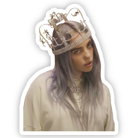 Singers Stickers, Cute Laptop Stickers, Western Artist, 3d Stickers, Notebook Stickers, Cool Stickers, Inspirational Women, Print Stickers, Billie Eilish