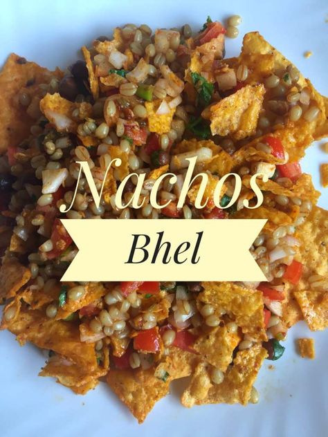 Food Without Fire, Veg Starter Recipes, Food With A Twist, Bhel Recipe, Mexican Nachos, Chats Recipe, Veg Snacks, Indian Appetizers, Chaat Recipe