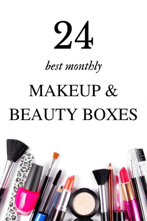 Best Monthly Makeup and Beauty Boxes Cheap Subscription Boxes, Free Subscription Boxes, Makeup Subscription Boxes, Gluten Free Makeup, Box Subscriptions, Beauty Box Subscriptions, Makeup Studio, Makeup Box, Free Life