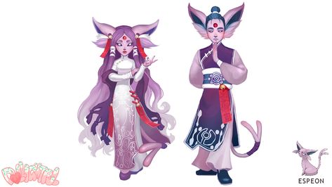 ArtStation - Eeveelution Doll Concepts [Complete Set], Katherine Murray Pokemon Human Form, Pokemon Human, Pokemon Dolls, Eevee Evolution, Pokemon People, Pokemon Gijinka, Custom Monster High, Custom Monster High Dolls, Pokemon Cosplay