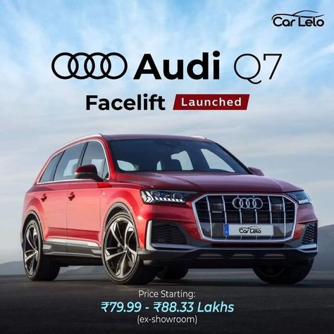 #audiq7 #Audi 7 Seater Suv, Audi Cars, Audi Q7, Car Prices, New Cars, Audi, Suv Car, Suv, Product Launch