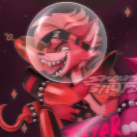 Fnaf Sb Animatronics, Glamrock Foxy Pfp, Glamrock Bonnie Pfp, Glam Rock Foxy, Glamrock Foxy Fanart, Foxy Pfp, Sb Fnaf, Oc Fnaf, Glamrock Foxy