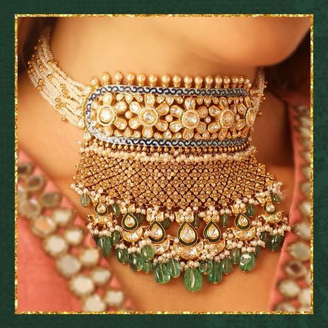 Borla Rajasthani, Kundan Jewellery Bridal, Bangles Jewelry Designs, Fancy Jewellery, Jewelry Design Necklace, Kundan Jewellery, Traditional Jewelry, Bangles Jewelry, Indian Jewellery