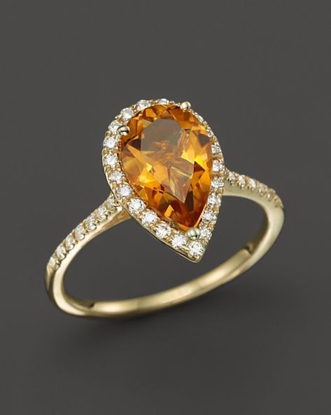 Topaz Engagement Rings, Jewelry Rings Unique, Citrine Ring Engagement, Citrine Jewelry, Topaz Engagement Ring, Fancy Diamonds, Citrine Ring, Pretty Rings, Sapphire Jewelry