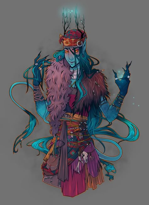 Dnd Wild Magic Sorcerer, Dnd Hexblood, Hexblood Character Art, Wild Magic Sorcerer Aesthetic, Gruul Clans, Hexblood Dnd, Swords Bard, Wild Magic Sorcerer, Cos Campaign