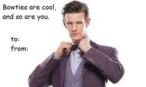 11th Doctor/Matt Smith Doctor Who Valentines, Silly Valentines, Nerdy Valentines, Cheesy Valentine, Valentines Memes, Best Tv Series Ever, 11th Doctor, Matt Smith, Timey Wimey Stuff