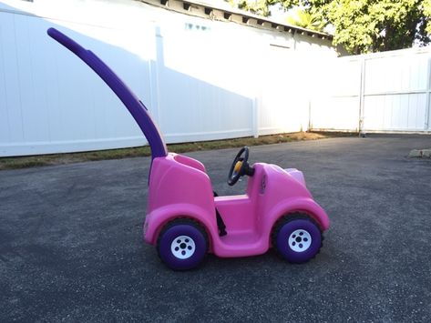 Little Tikes Push Car: Wheel Hack Step 2 Car Makeover, Step 2 Push Car Makeover, Push Car Makeover, Car Makeover, Jogging Stroller, Safety Gloves, Old Bikes, Bike Tire, Car Wheel