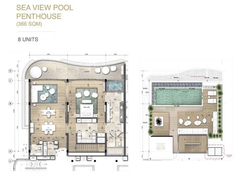 Anantara Koh Yao Yai Resort & Villas Resort Plan Architecture, Resort Floor Plan Layout, Resort Floor Plan Villas, Luxury Beach Villa Floor Plan, Bali Style Resort Plan, Beach Barbecue, Resort Plan, Hotel Floor Plan, Khao Yai