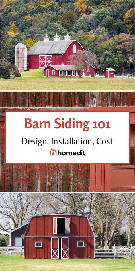 Barn siding is an exterior cladding or covering used on barns, sheds, and agricultural buildings. Nordic House Architecture, Home Architecture Styles, Siding Styles, Barn Siding, Siding Options, Vertical Siding, Agricultural Buildings, Residential Building Design, Installing Siding