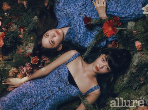 Allure Korea, Lesserafim Sakura, Gg Icons, Allure Magazine, Sakura Miyawaki, Pre Debut, Blue Flames, Pop Idol, Extended Play