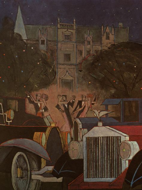 F Scott Fitzgerald Aesthetic, Great Gatsby Artwork, The Great Gatsby Illustration, The Great Gatsby Book Aesthetic, Great Gatsby Painting, Great Gatsby Illustration, Great Gatsby Drawing, Gatsby Drawing, Gatsby Illustration