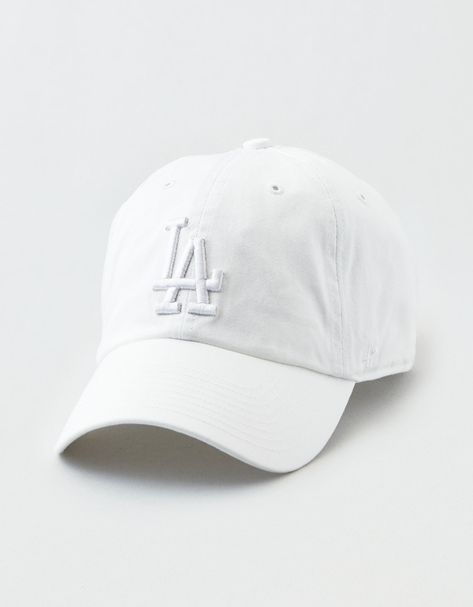 '47 Brand LA Baseball Cap, White | American Eagle Outfitters La Baseball Cap, Baseball Boyfriend, Baseball Clipart, Baseball Wallpaper, Baseball Display, Vladimir Guerrero, Baseball Catcher, Baseball Socks, Baseball Cleats