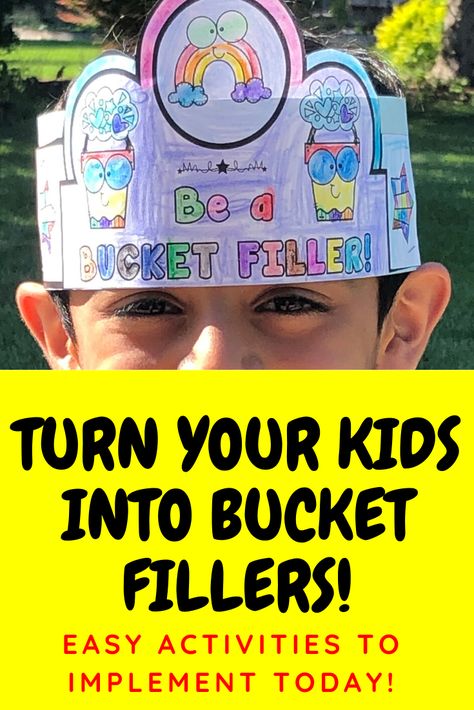 How To Fill A Bucket Activities, Bucket Filler Hat Printable, Bucket Filler Headband Printable, Have You Filled A Bucket Today Activity, Fill My Bucket Activities, Paper Bucket Craft, How Full Is Your Bucket, How Full Is Your Bucket Activities, Have You Filled A Bucket Activities