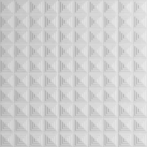 Artmore Tile Ridge Pyramid White 8-in x 16-in Matte Ceramic Patterned Wall Tile (7.74-sq. ft/ Carton) in the Tile department at Lowes.com Artmore Tile, Patterned Wall Tiles, Patterned Wall, Tiles For Wall, Matte Ceramic, Ivy Hill Tile, Pastel Colour Palette, Ceramic Wall Tiles, Tile Samples