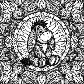 Cricut Crafts for Beginners & Free SVG Sharing | Eeyore
 save the image to your device then upload to one of the free convertor sites to convert to SVG. like picsvg | Facebook Disney Zentangle, Disney Inspired Tattoos, Crafts For Beginners, Disney Silhouette, Craft Templates, Card Images, Disney Background, Disney Home Decor, Color Book