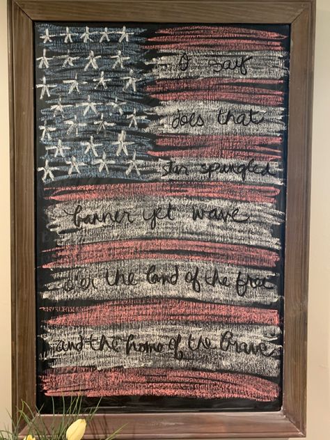 Memorial Chalkboard Ideas, July 4 Chalkboard Art, God Bless America Chalkboard Art, Memorial Day Chalk Art, Memorial Day Chalkboard Ideas, Memorial Day Chalkboard Art, Summer Blackboard Ideas, Fourth Of July Chalkboard Art, 4th Of July Chalkboard Art