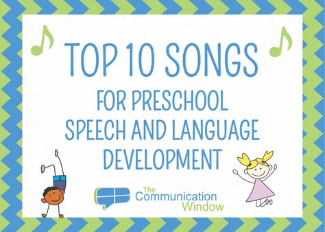 Top 10 Songs for Preschool Speech and Language Development – Communication Window Songs For Speech Therapy, Asher Scott, Developmental Therapy, Songs For Preschool, Sensory Seeking, Communication Disorders, Toddler Speech, Communication Development, Preschool Speech Therapy