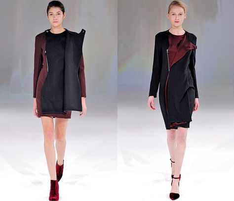 Chalayan 2013-2014 Fall Winter Womens Runway Collection - Paris Fashion Week Convertable Clothing Fashion, Transformation Fashion Design, Convertible Garments, Transformable Clothing, Transformable Fashion, Transformation Dress, Modular Fashion, Transforming Dress, Convertible Fashion