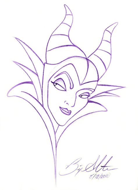 Maleficent sketch Maleficent Sketch, Maleficent Drawing, Maleficent Tattoo, Disney Doodles, Disney Sleeve, Sentimental Wedding, Disney Fanatic, Disney Sketches, Maleficent