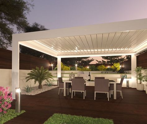 Freestanding Pergola, Aluminium Pergola, Aluminum Pergola, Natural Ventilation, Sliding Windows, Outdoor Pergola, Patio Ideas, Home Reno, Backyard Patio