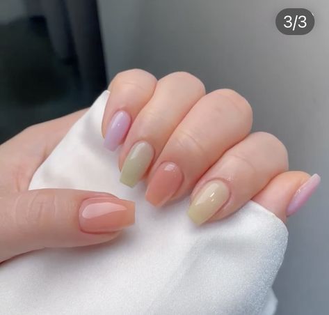 Subtle Nail Art, Nude Nail Designs, Subtle Nails, Drip Nails, Simple Gel Nails, Blush Nails, Crystal Nails, Types Of Nails, Nail Shapes