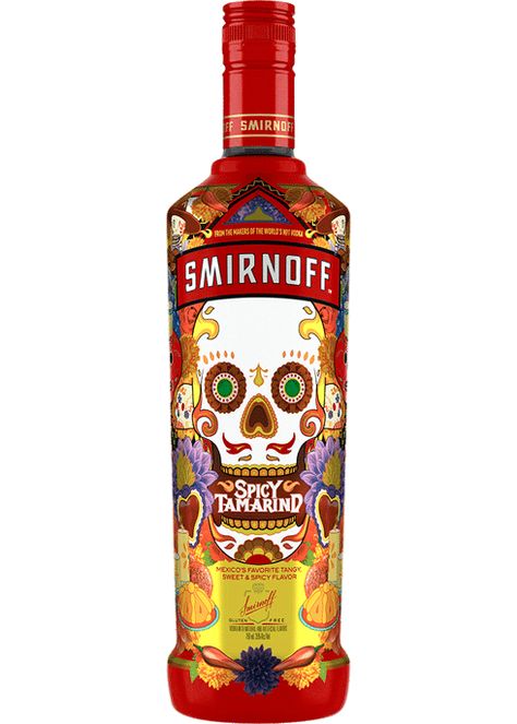 Tamarind Vodka, Smirnoff Flavors, Vodka Wine, Smirnoff Vodka, Grapefruit Soda, Infused Vodka, Vodka Drinks, Flavored Vodka, Hot Spicy