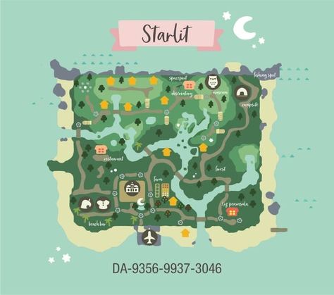 Acnh Map Design, Ac Ideas, Map Layout, Map Template, Animal Crossing Guide, Animal Crossing Wild World, Map Graphic, Animal Crossing Villagers, Island Map