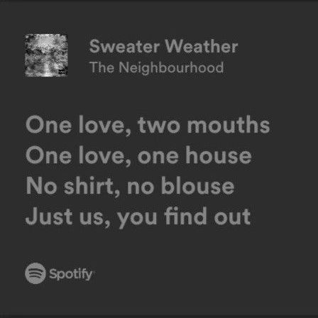 Sweater Weather The Neighbourhood, Neighborhood Sweater Weather, Sweater Weather, The Neighbourhood, First Love