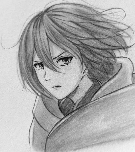 Mikasa Pencil Sketch, Mikasa Sketch Drawing, Mikasa Drawing Easy, Mikasa Ackerman Sketch, Mikasa Sketch, Mikasa Drawing, Sketches For Beginners, Easy Sketches For Beginners, Easy Sketches