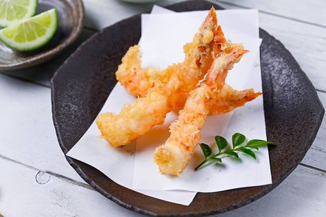 Japanese Shrimp, Tempura Recipe, Tempura Batter, Shrimp Tempura, Large Shrimp, The Chef, Tempura, Deep Fried, Japanese Food