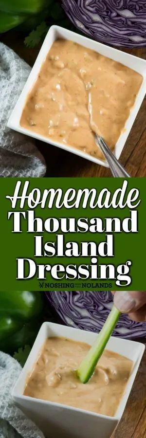 Homemade Thousand Island Dressing - Noshing With the Nolands Salad Recipes For Christmas, Pasta Salad Dressings, Thousand Island Dressing Recipe, Food Dressing, Homemade Thousand Island, Easy Sauces, Healthy Taco Salad, Homemade Thousand Island Dressing, Salad Recipes Healthy