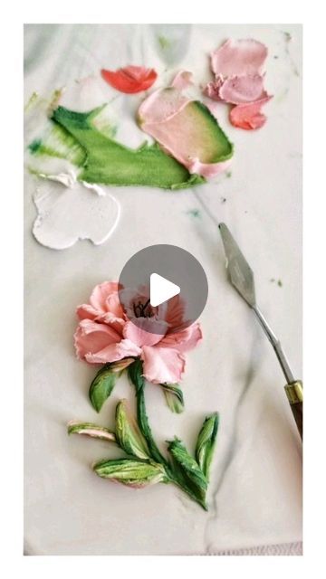 Pallet Cake Decorating, Palette Knife Painting On Cake, Palate Knife Buttercream Flowers, Pallet Knife Icing Flowers, Buttercream Flowers With Palette Knife, Palette Knife Cake Flowers, Buttercream Palette Knife Painted Cake, Palette Knife Cake Tutorial, Palette Knife Flowers Tutorial