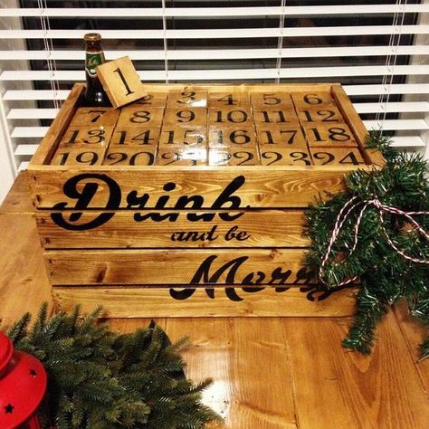 Let’s Talk Advent Calendars – Just M.E. Diy Gifts For Wife, Alcohol Advent Calendar, Craft Beer Advent Calendar, Calendar For Christmas, Gifts For Wife Christmas, Beer Advent Calendar, Wine Advent Calendar, Advent Calendar Diy, Diy Beer