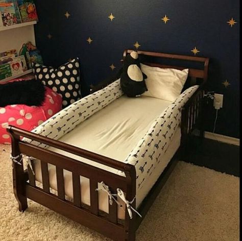 Twin Bed For Toddler, Teepee Floor Bed, Toddler Bed Bumper, Toddler House, Toddler House Bed, Idea Paint, Bed Bumper, Teepee Bed, Boy Toddler Bedroom