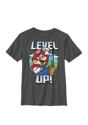 Mario Jumping, Mario Level, King Koopa, Mushroom Kingdom, The Mushroom, Boys Top, Mario Bros, Cool Tees, Big Boys