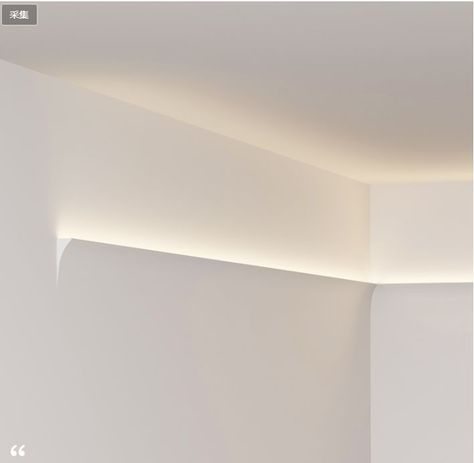 Led Indirect Lighting, Led Coving Lighting, Vaulted Ceiling Lighting, Living Room Lighting Design, Hidden Lighting, Bed Interior, Hallway Designs, Cove Lighting, Ceiling Light Design