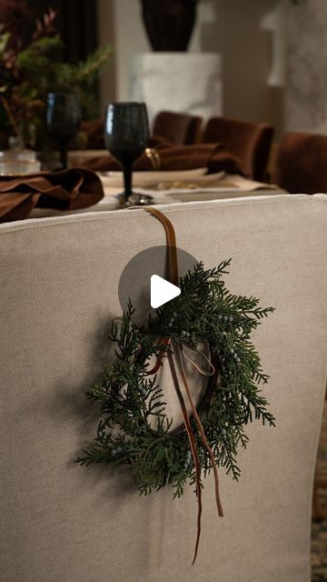 Studio McGee on Instagram: "If there's one thing about us, it's that we love putting wreaths in unexpected places during the holiday season. Think: over dining chairs, on top of mirrors, and more. Get more inspiration through the link in bio!" Ig Post Ideas, Studio Mcgee, Ig Post, Post Ideas, Staging, About Us, Link In Bio, On Back, The Holiday