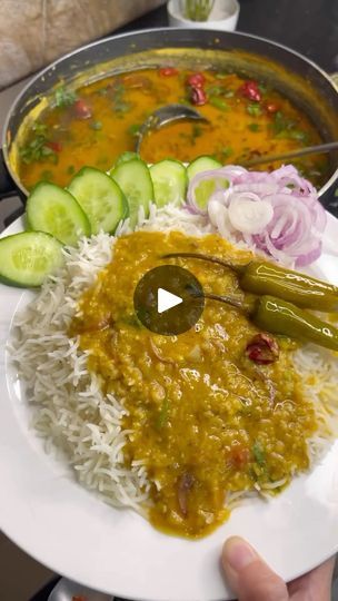 Daal Tadka, Ginger Garlic Chicken, Aparshakti Khurana, Chicken Cubes, Boiled Rice, Garam Masala Powder, Punjabi Food, Food Lunch, Coriander Powder